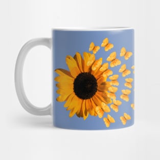 SUNFLOWER & Butterflies Mug